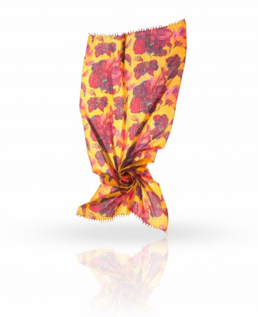 Палантин Женский ZW-BIGFL/YELL